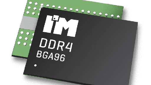 [IM8G16D4GBBG-062I] DDR4 8Gb, 1.2V, 512Mx16, 1600MHz (3200Mbps), -40C to +95C, FBGA-96